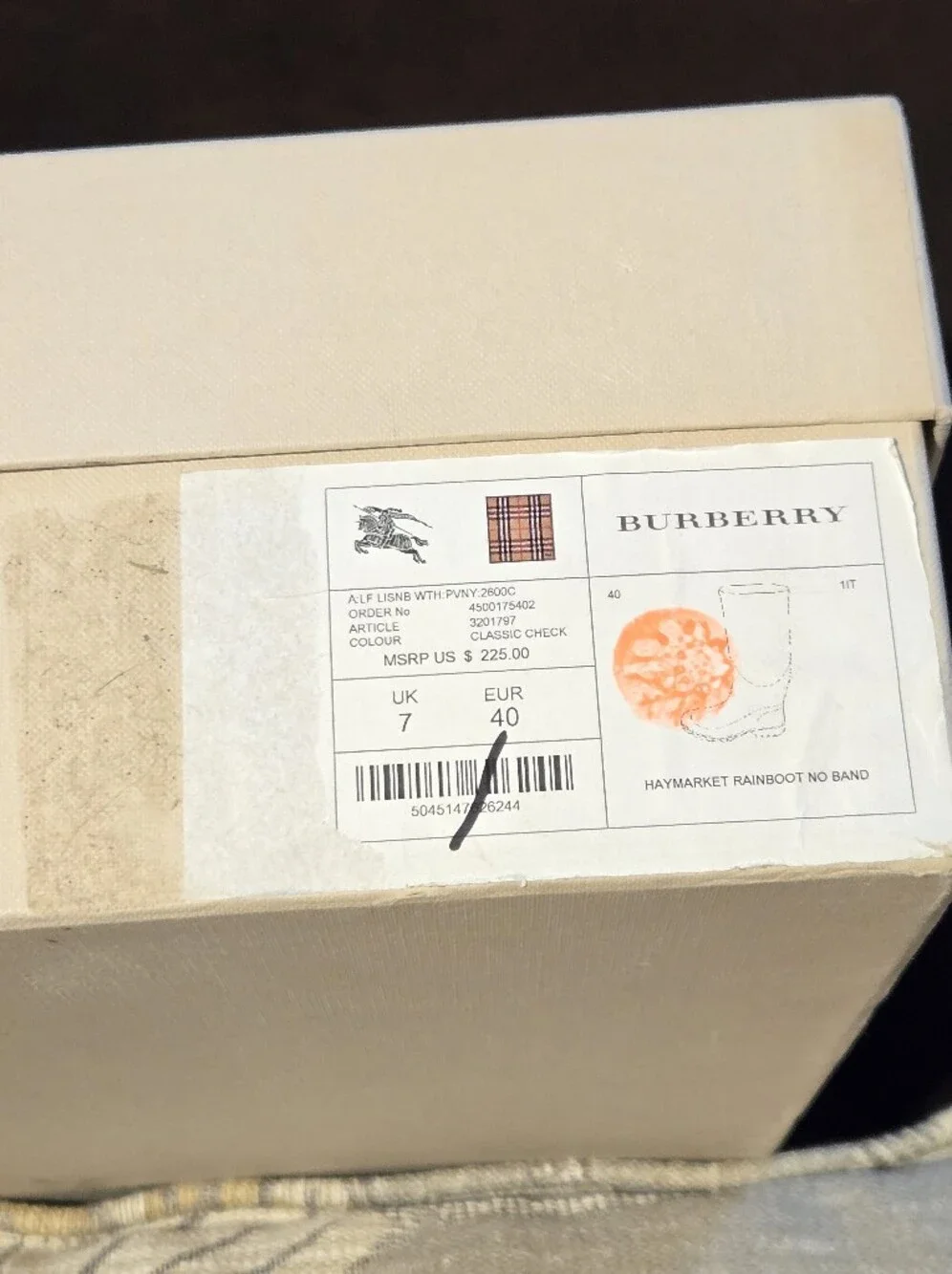 Burberry classic rain